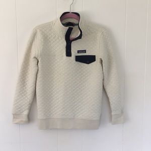 Patagonia quilted sweatshirt
